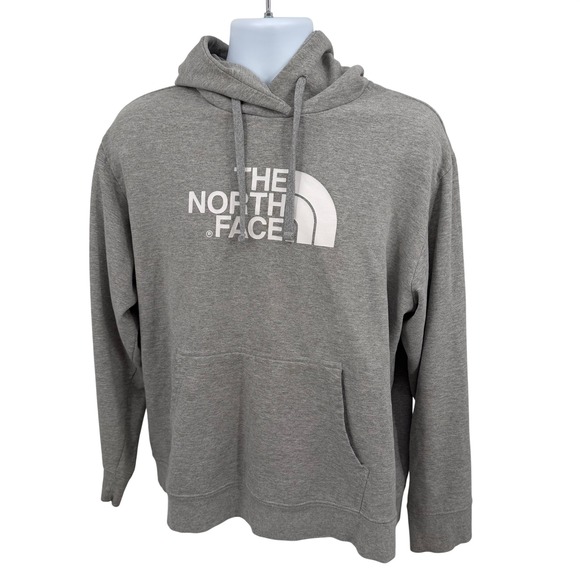 The North Face Other - The North Face Mens XL Pullover Hoodie Sweatshirt Gray Graphic Logo